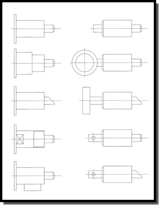 Feather,turning  and special  locks